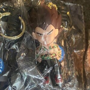 Spiky Hair Anime Keychain